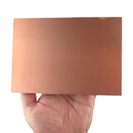G27171 - Large 4-7/8" x 7" Blue Single Sided Copper Clad