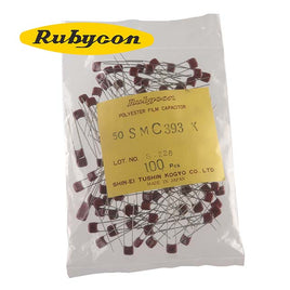 SOLD OUT G27179 - (Bag of 100) Small Rubycon 0.039µf 50V Film Capacitor