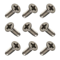 G27180 - (Pkg 10) 5/16"-18 x 1" Flat Head Phillips Stainless Steel Thread Cutting Screw