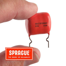 G27191 - (Pkg 4) Sprague Orange Drop Super High Voltage Capacitor .012uf 2000VDC/700VAC