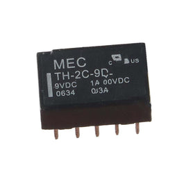 G27223 - MEC Tiny 9VDC Relay DPDT Th-2C-9D