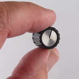 G27267 ~ Small Aluminum Insert Precision Set Screw Pointer Knob for 1/8" Shaft