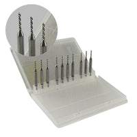 G27313 ~ (Pkg 10) Solid Tungsten Carbide Razor Sharp #59 PCB Drill Bit