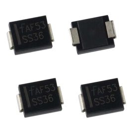 SOLD OUT! - G27341 - (Pkg 5) Fairchild SS56 60V 5Amp Schottky Diode SMD SMA Package