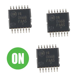 G27354 ~ (Pkg 3) Onsemi NLV14066BDTR2G 4 Circuit IC Switch 1:1 280 Ohm