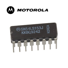 SOLD OUT! - G27382 ~ Motorola SN54LS153J Dual 4-Input Multiplexer 16 Pin Ceramic Dip