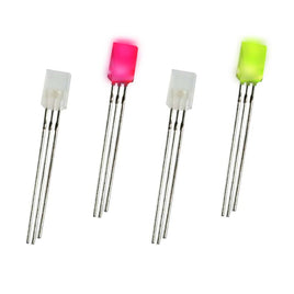 G27446 ^ (Pkg 4) Bright Rectangular Red/Green LED