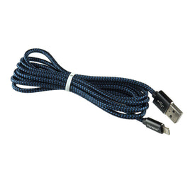 G27640 ~ Hunletai Ultra High Quality Braided Sleeve 6.5Ft Lightning Charge / Data Cable