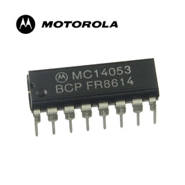 G27648 - (Pkg 4) Motorola MC14053BCP Multiplexer Switch Tripple SPDT