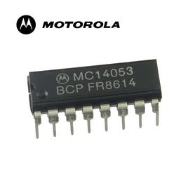 G27648 ` (Pkg 4) Motorola MC14053BCP Multiplexer Switch Tripple SPDT