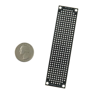 Weekend Deal! G27683 ~ Black FR-4 PCB 25mm x 100mm Prototype with 321 Holes