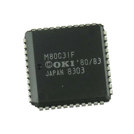 G27744 ~ OKI Semiconductor MSM80C31F 44 Pin PLCC 8-Bit Microcontroller with 128 RAM