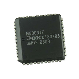G27744 ` OKI Semiconductor MSM80C31F 44 Pin PLCC 8-Bit Microcontroller with 128 RAM