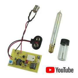 G27751 - Ultra Sensitive Glass Tube Geiger Counter Package (No Soldering)