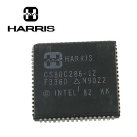 G27811 ~ Harris CS80C286-12 1 Core, 16 Bit 12.5MHz 68-PLCC Microprocessor