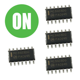 Weekend Deal! G27844 - (Pkg 4) ON Semiconductor MC3403DG Quad Operational Amplifier