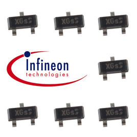 G27855 ~ (Pkg 10) Infineon BC523 E6327 Pre-Biased NPN Transistor SOT-23