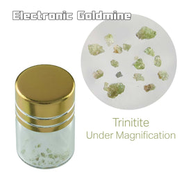 G27873 ^ Authentic Rare "Trinitite" Fragments - Made July 16th, 1945