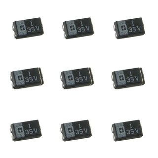 G27874 ~ (Pkg 10) 1UF 35V SMD Tantalum Capacitor