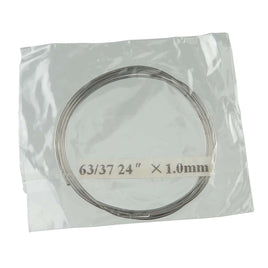 G27894 - (24" Coil) 1mm Diameter SN63 Rosin Core Solder