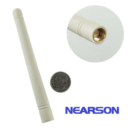 G27896 - Nearson D141AM-AMPS/PCS "Rubber Ducky" Beige Dual Band Antenna 824-896MHz - 1990MHz