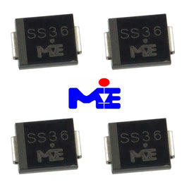 G27928 ~ (Pkg 4) Micro Electronic Instrument SS36 SMD Schottky 60V 3Amp Diode
