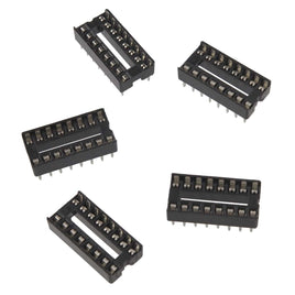 G27964 - (Pkg 5) Low Profile 16 Pin Dip IC Socket