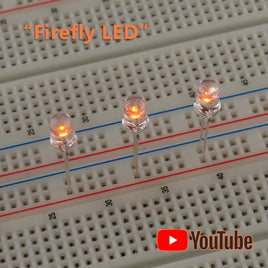 Sold Out!! G27967 ^ (Pkg 3) Very Unique 5mm Lens "Firefly LED"