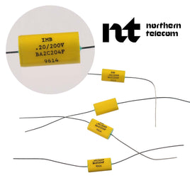 October Offer! G27976 - (Pkg 4) IMB 0.2uF 200V Polyester Capacitor