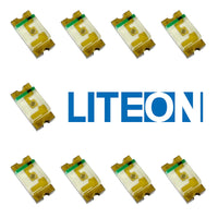 G28032 ~ (Pkg 25) LITEON Bright Blue 1206 Case SMD LED LTST-C150TBKT