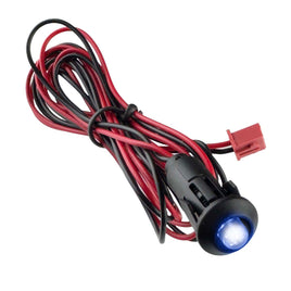 G28067 ~ Beautiful Blue Panel Mount 3VDC Clear Lens LED