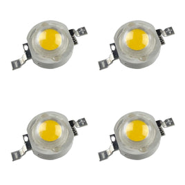 G28058 ~ (Pkg 4) Powerful 1Watt Warm White 3,000K 3.6V 0.280Amp LED