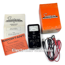 SOLD OUT! - G28107 ~ New Old Stock - Simpson 362 Low Range Ohm Meter **Vintage**