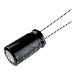 G28115 ~ Panasonic Gold Cap 3.3Farad 2.5V Memory Backup Capacitor