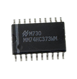 G28122 ~ (Pkg 3) National MM74HC373WM-D SMD D-Type Transparent Latch 2 Channel 8:8 IC Tri-State