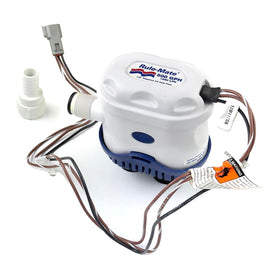 SOLD OUT! - G28124 ` Rule-Mate 500 GPH / 12V @ 3Amp Bulge Pump with 3/4" Fitting