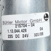 G28135 ` Heavy Duty 24VDC Buhler Motor 1.13.044.428