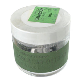 G28144 ~ (4,000 Piece Jar) Coining of America 0.15" sq. x 0.0125" thick 95% Pb (lead) 5% Sn (tin) Solder Preforms