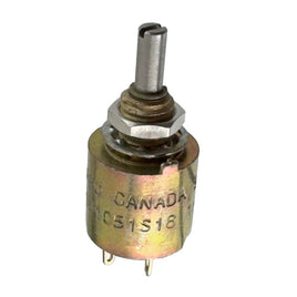 G28179 ~ Precision Electronic Company (PEC) 1 Megohm Precision 0.5Watt Panel Mounting Potentiometer