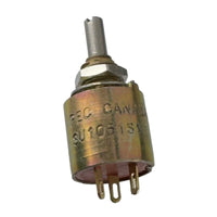 G28179 ~ Precision Electronic Company (PEC) 1 Megohm Precision 0.5Watt Panel Mounting Potentiometer