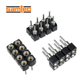 G28192 + (Pkg 3) Samtec 8 Pin Female Machine Pin Header Socket SD-104-T-2