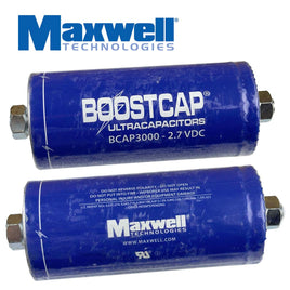 SOLD OUT! - G28200 ~ Maxwell Boostcap 3000 Farad 2.7VDC Ultracapacitor