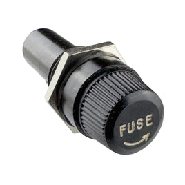 G28206 ~ Standard Panel Mount Fuse Holder for 3AG Size Fuses