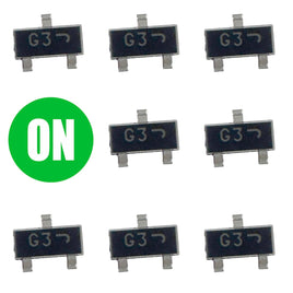 G28215 ~ (Pkg 25) OnSemi MMBT589LT1 PNP 30V 1Amp SMD SOT23-3 Transistor