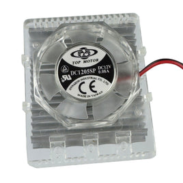 G28244 ~ Crystal CPU Fan/Heatsink Cooler for Pentium 75 90/100 120 and 133