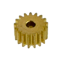 G28259 ~ Miniature High Quality 17 Tooth Brass Pinion Gear