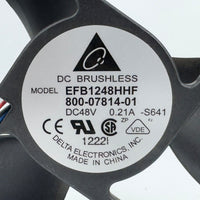 G28297 ` Delta 48V 0.21A Brushless Fan - EFB1248HHF