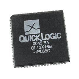 G28318 ~ QuickLogic QL12X16B-1PL68C FPGA pASIC 1 Family 4K Gates 192 Cell PLCC-68