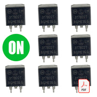 G28332 ~ (Pkg 10) OnSemi LM317BD2T Positive 1.2-37V Voltage Regulator