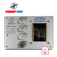 G28336 ~ Power One Inc. HN5-9/OVP Power Supply 120VAC to 5VDC 9Amps